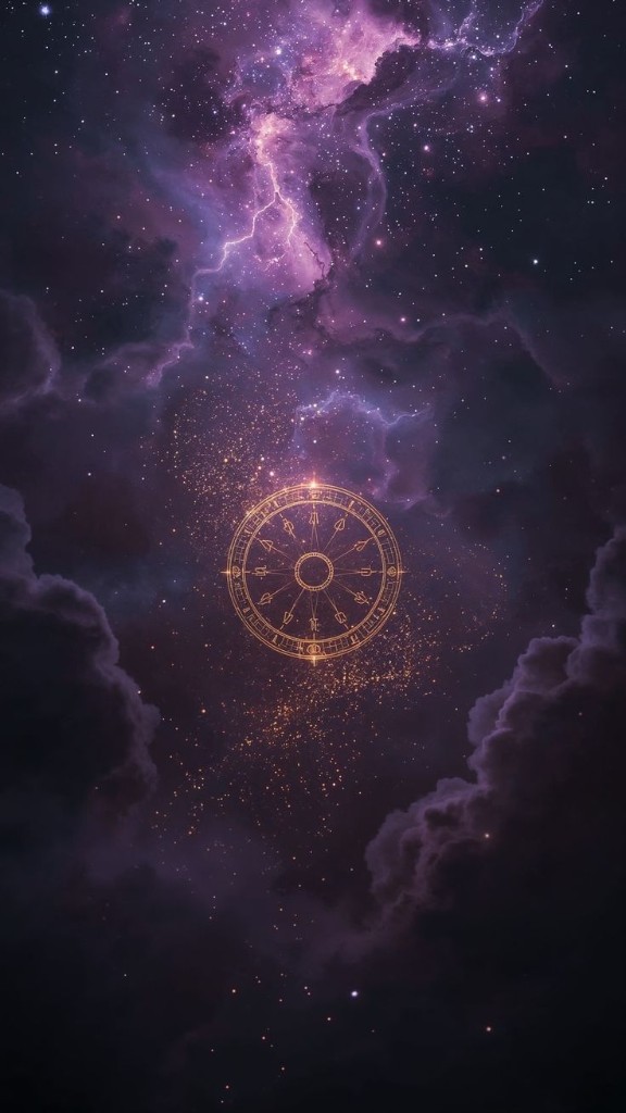 Astrological zodiac wheel